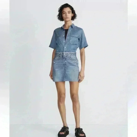 Rag & Bone Liquid Miramar Mini Dress size xs - Picture 1 of 5